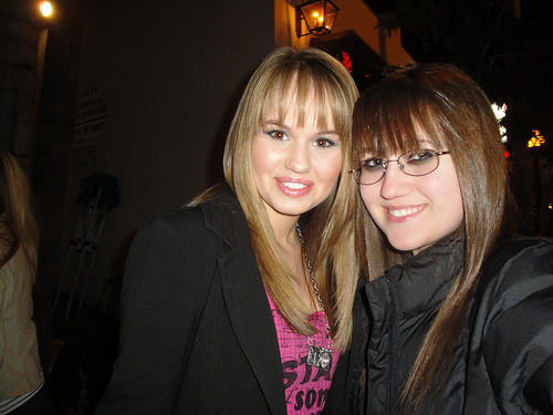 me and debby ryan - 0 who I know_some stars who have posers here