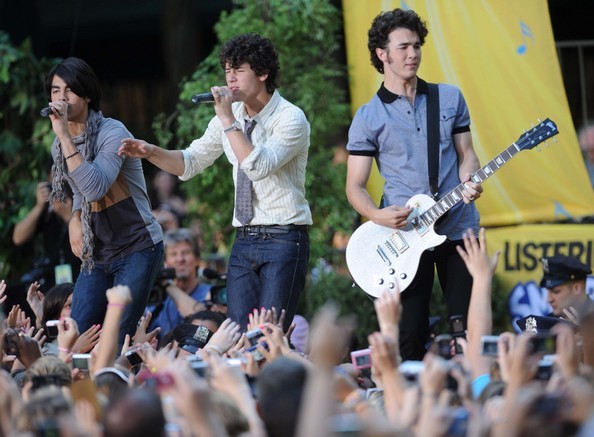 The Jonas Brothers Perform On ABC's Good Morning America (12)