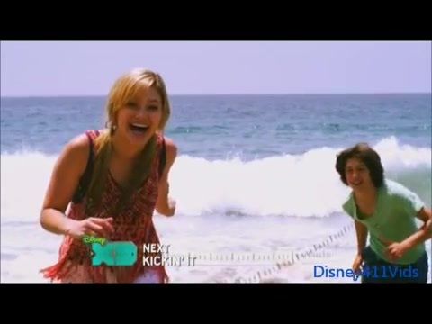 Disney XD\'s _Kickin\' It_ summer bumper with Leo Howard and Olivia Holt 077