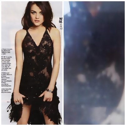 My dress from Cosmopolitan - Proofs