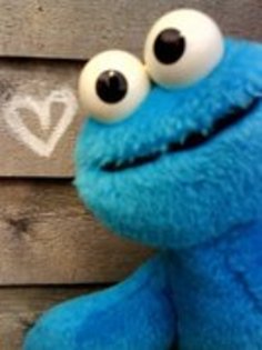 Heart - x -Cookie Monster