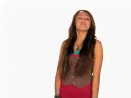 Miley Cyrus Disney Channels Intro October 11. 2008 (subscribe YouTube) 0106