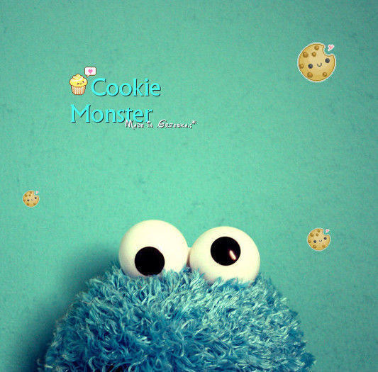 Cookie monster says: HI :)