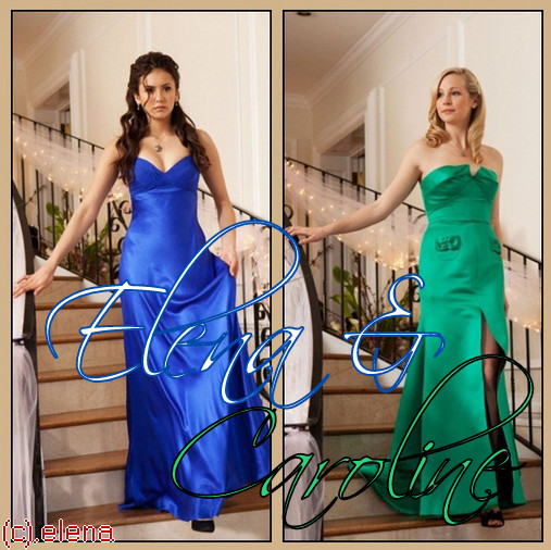 x . Caroline and Elena