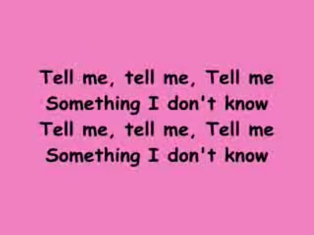 Selena Gomez Tell Me Something I don\'t know Lyrics  (7) - Selena Gomez Tell Me Something I Don Not Know Lyrics Screencaptures