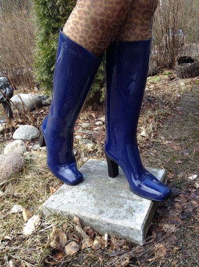 Patric Cox blue 39-03 - Patric Cox Rain boots for sale