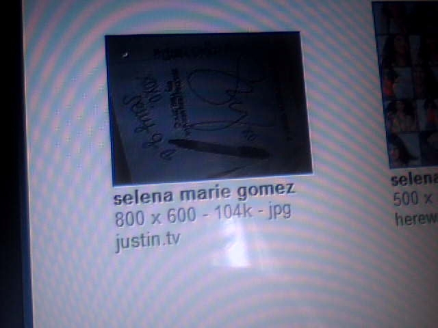 I search on Google Selena Marie Gomez and look what I found!
