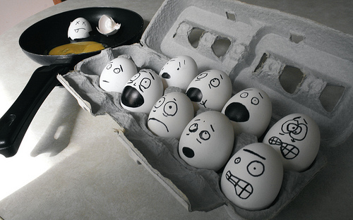 funny eggs