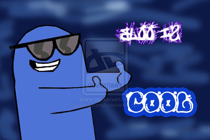 Bloo_is_cool_by_bloodplusrocks[1] - x Bloo x