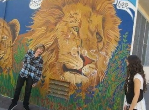 The lion ... me ;;) - pics with me