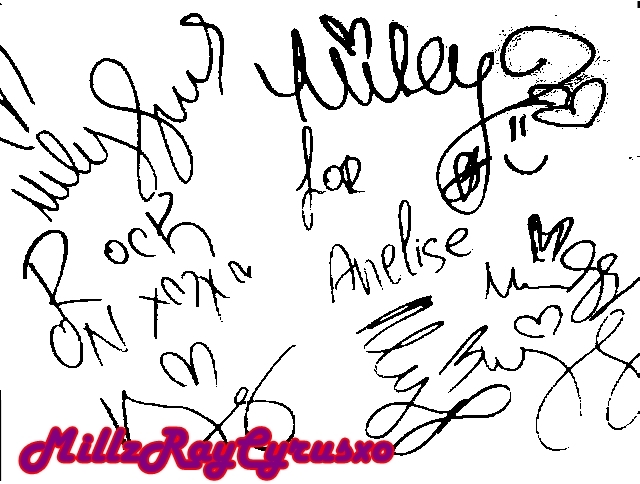 For Anelise <3 - Autographs