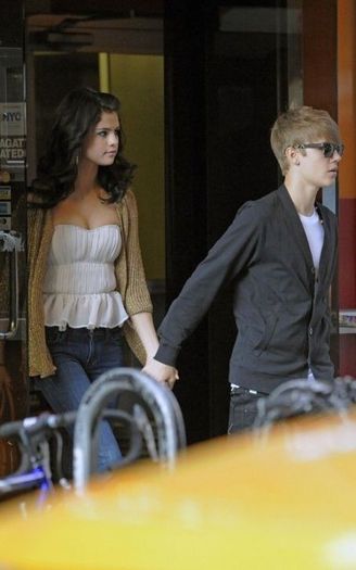 Selena Gomez and Justin Bieber