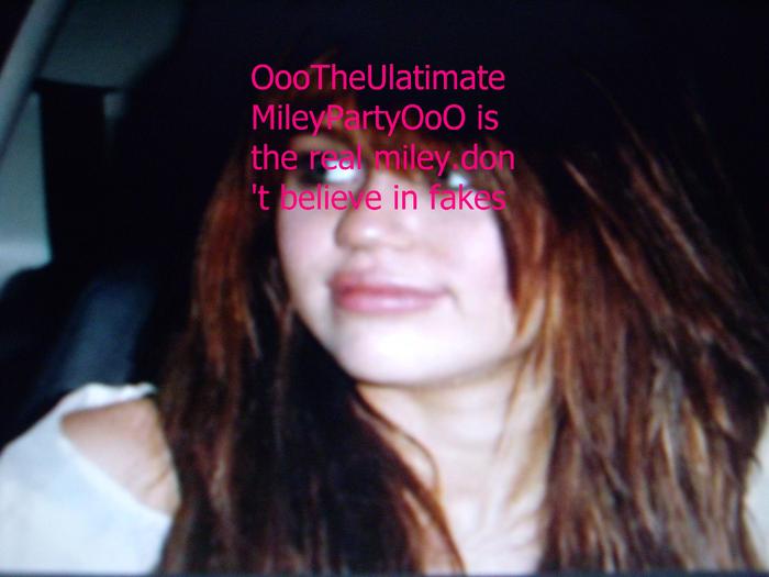  - and the real miley is