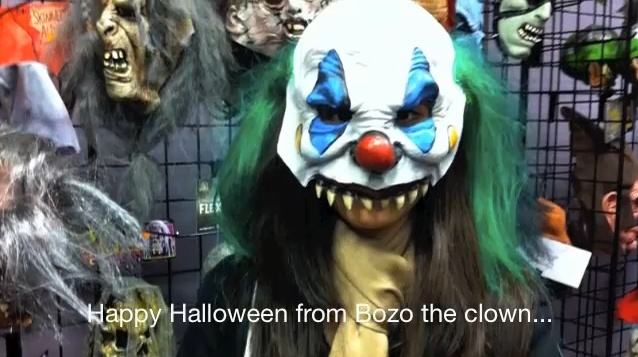 @ Happy Halloween from Bozo the clown