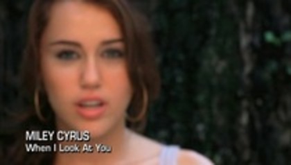 Miley Cyrus When I Look At You (122) - miley cyrus when I look at you