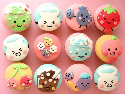 cute and yummy cupcakes