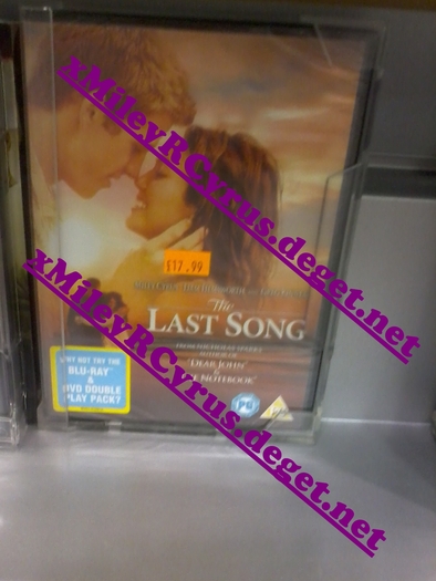 The last Song DVD