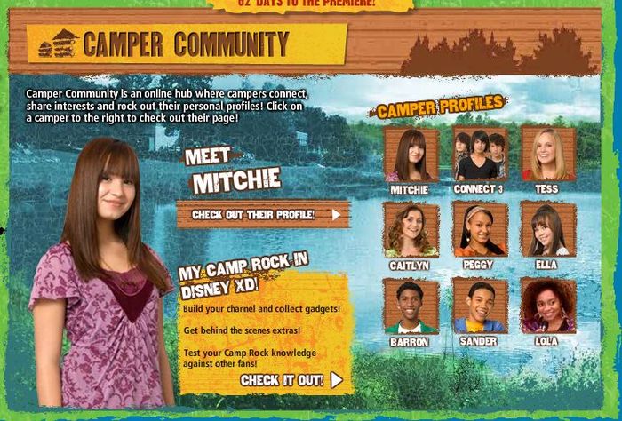 mitchie t - Camp Rock Official Site Screencaps