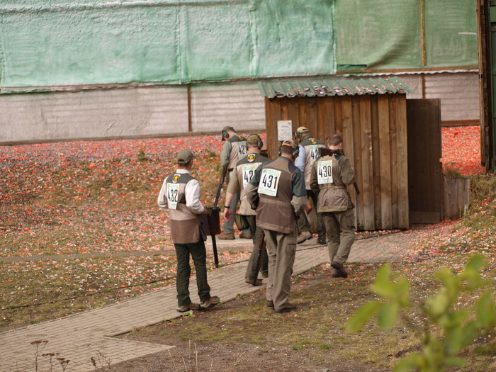 _9051344; Moving on to station seven. The finial bird. Preparing to shoot is Ed.
