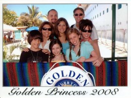Golden Princess 2008 - Me and my friends