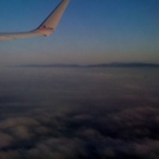 The view from above the clouds in California - My proof pics