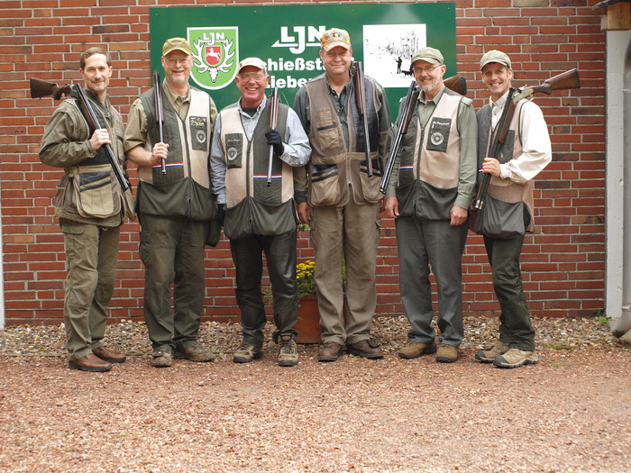 _9051427; European Rod and Gun Club Team 2009. From left to right: Mark, Dom, Gerry, Mike, Ed and Tom.

