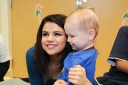 1 - Selena Gomez visited a hospital for sick children