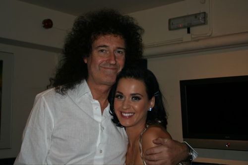 Me and Mr. May!!! The amazing Brian May came out to my show in... - me