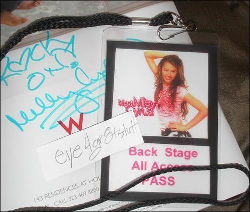 Back Stage All Acces PASS - New Proof Back Stage All Acces PASS