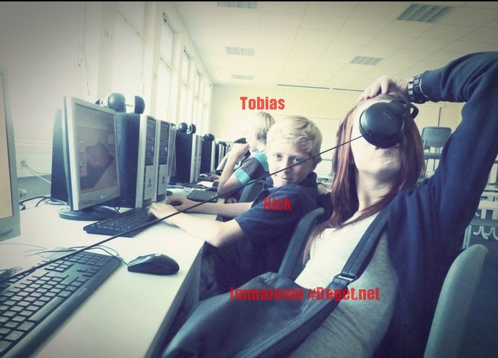 Eh Schule Nick and Tobias