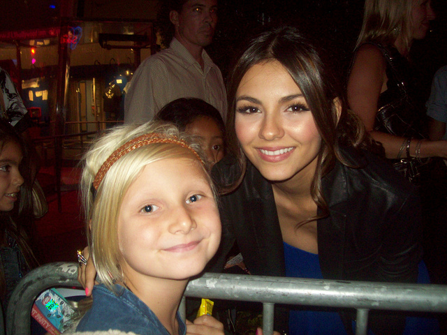 Me and Victoria Justice