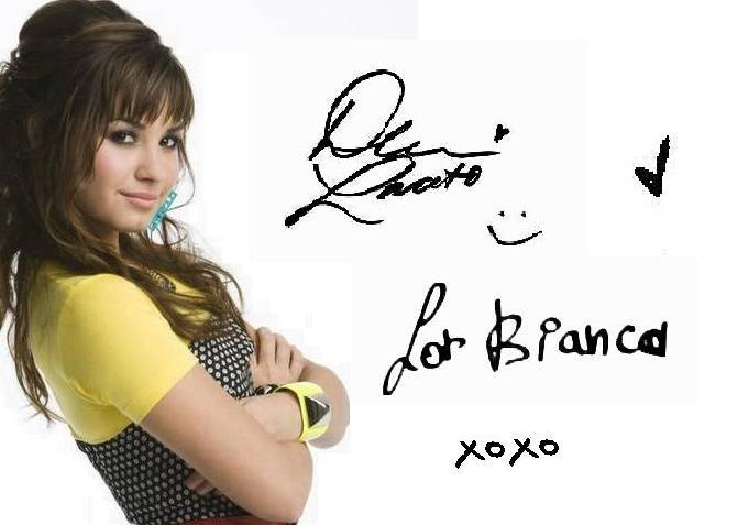 Special Autograph - 4 Bianca