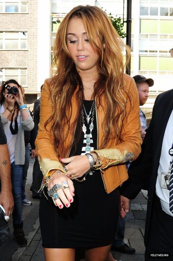 2 - x Arriving at BBC Radio 1 in London 02 06 2010 x