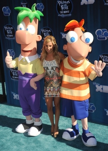 with Phineas and Ferb