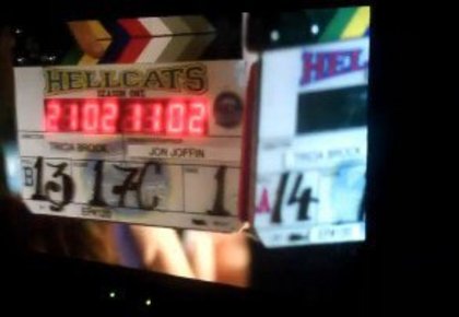 On set of Hellcats
