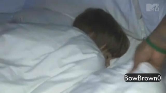  - Justin sleeping-so adorable