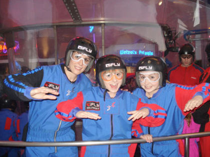 had a blast indoor skydiving with my new friends temara and andrea fromLet