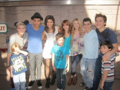 Spending the day at Disney World with Shake it Up Cast_11
