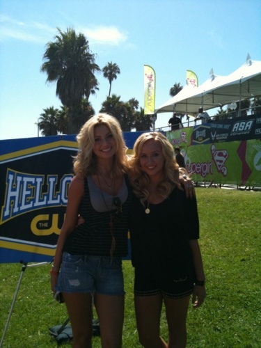 on the set of hellcats