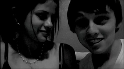Sel with her cousin Brandon :X:X