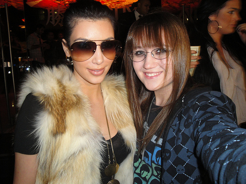 me and Kim Kardashian (1)