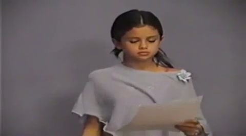 Selena Gomez - Audition Tape for Disney channel HQ 0763