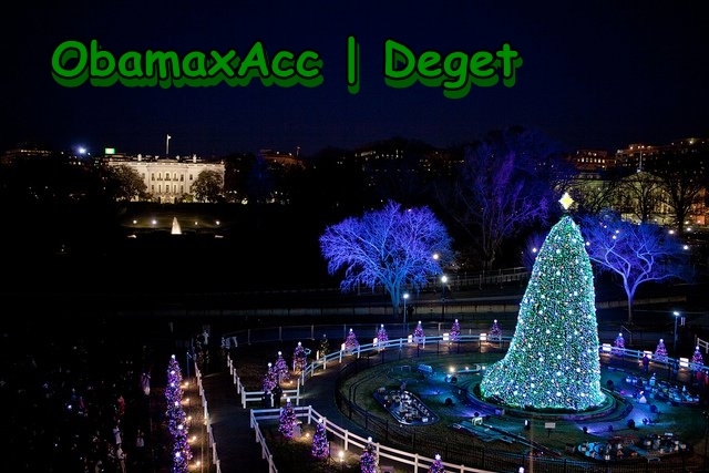 The National Christmas Tree is illuminated on the Ellipse in Washington D.C., Dec. 9, 2010. The Whit