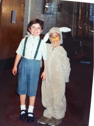 Another flashback pic! Me when I was Roo in Winnie the Pooh hahaha - Some pictures with me when i was little