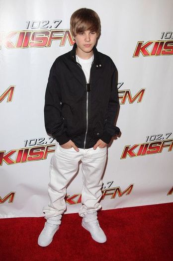 Justin Bieber at KissFM 3