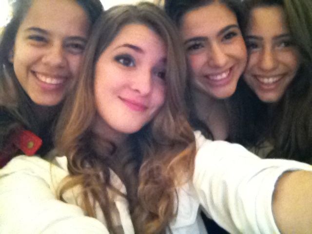 with Alice, Giovana and Camila!! <3