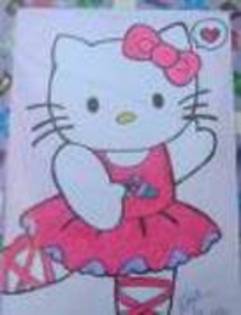 Hello Kitty coloring book to my cousin