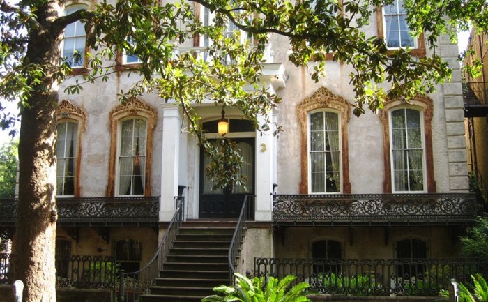 One of many gorgeous homes in Savannah.