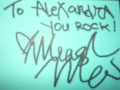 MeaghanJette - my autographs