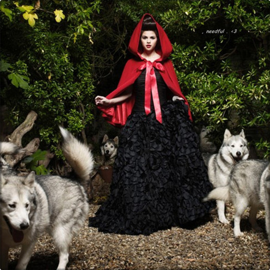 Selly As Red Riding Hood